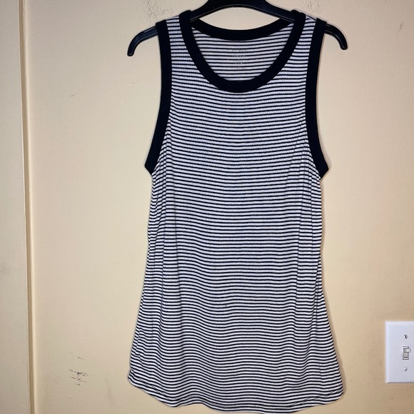 Eileen Fisher Tops - Eileen Fisher Black and White Striped Tank Top
